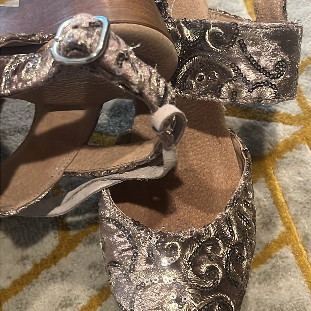 Free People Monaco Velvet Sequin Clog - Picture 6 of 7